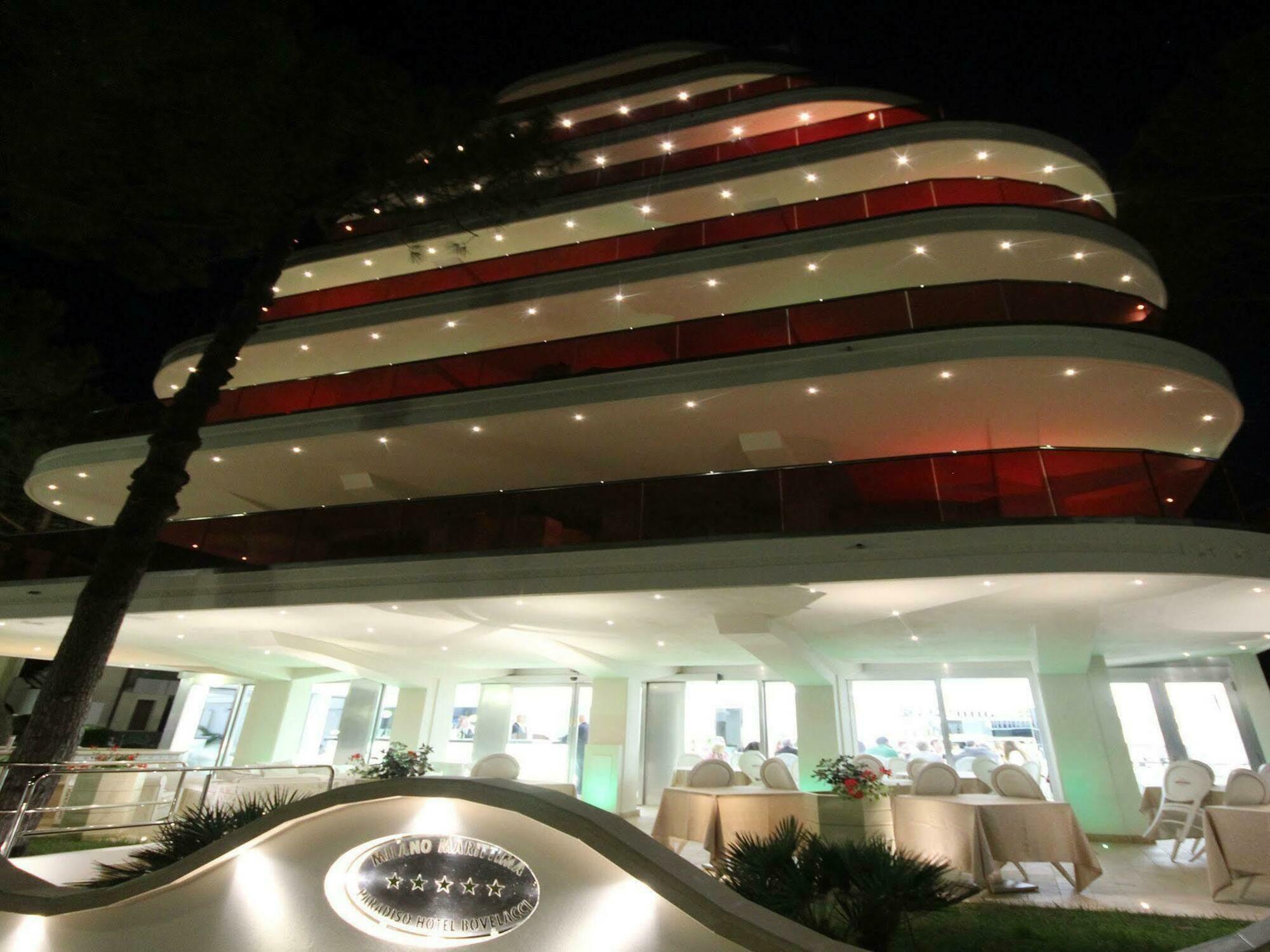 Boutique Hotel Paradiso Bovelacci Milano Marittima Exterior photo